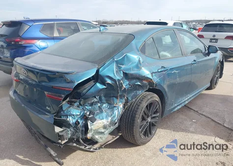 2025 Toyota Camry Se из США, поврежденный, VIN 4T1DAACK4SU032667